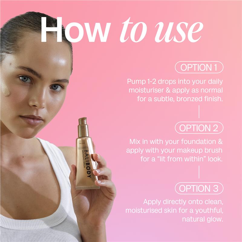 Load image into Gallery viewer, Bali Body Bronzing Serum 30ml
