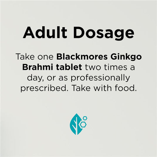 Blackmores Ginkgo Brahmi 40 Tablets