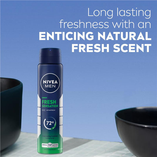 NIVEA MEN Deodorant Fresh Sensation 72hr 250ml