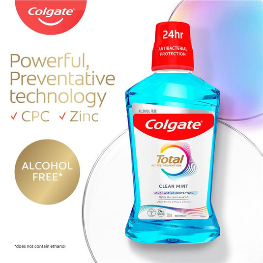 Colgate Mouthwash Total Clean Mint 500ml