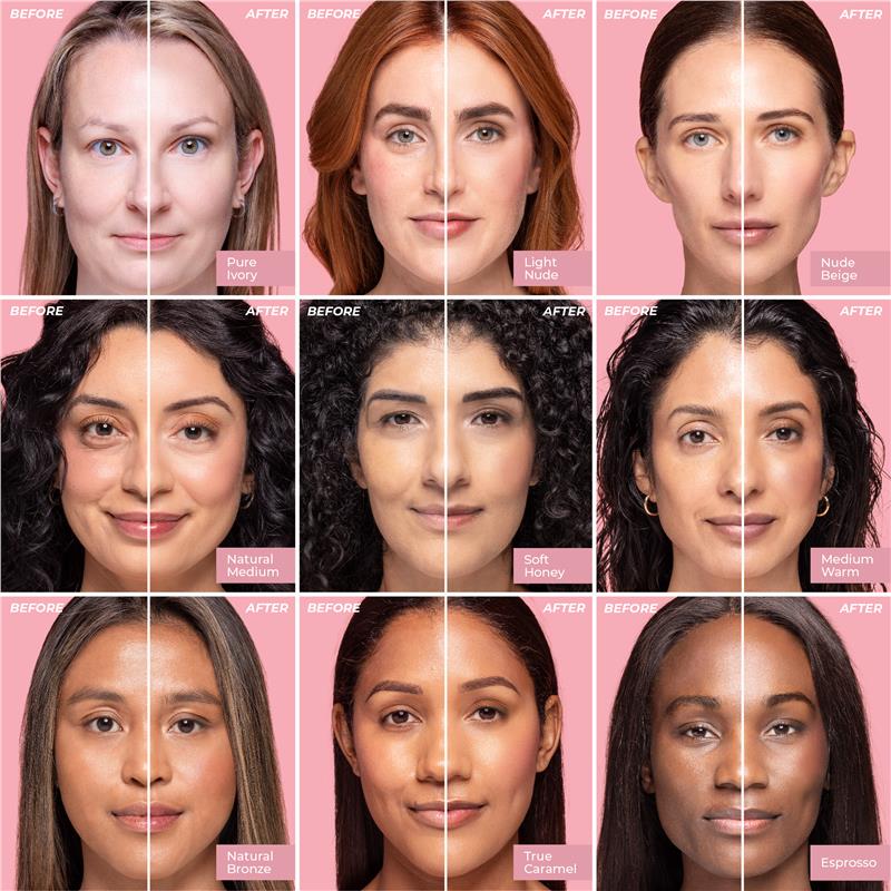 Load image into Gallery viewer, MCoBeauty Miracle Flawless Skin Foundation Light Nude
