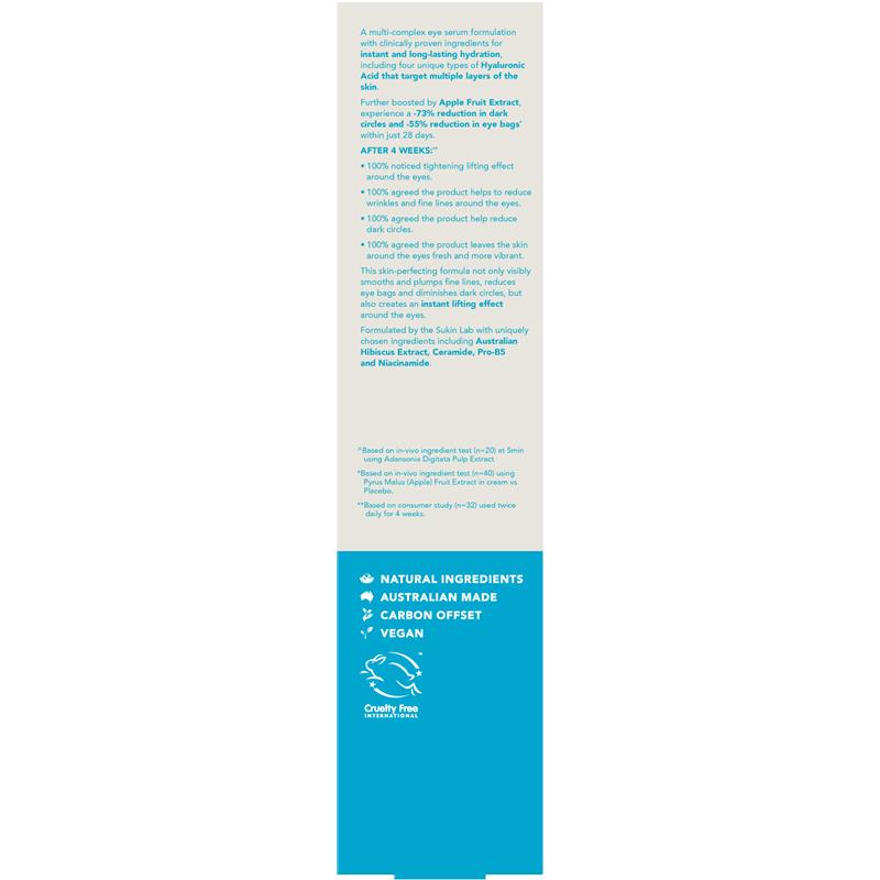 Load image into Gallery viewer, Sukin Aquaboost 3D Hyaluronic Acid Eye Serum 15ml
