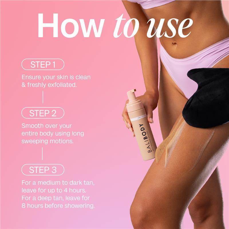 Load image into Gallery viewer, Bali Body Self Tanning Mousse 200ml
