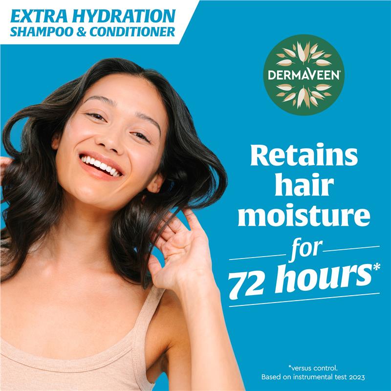 Load image into Gallery viewer, DermaVeen Hair + Scalp Extra Hydration Shampoo 500ml
