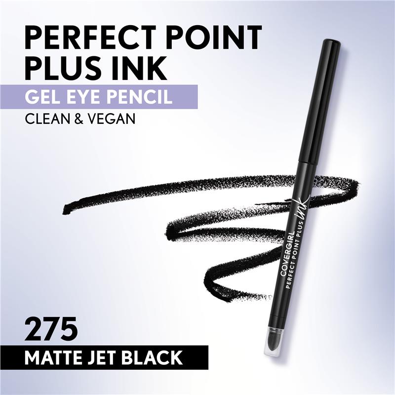 Load image into Gallery viewer, Covergirl Perfect Point Plus Ink Eyeliner 275 Matte Ink Black 0.28g
