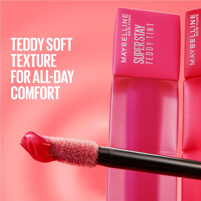 Load image into Gallery viewer, Maybelline Superstay Teddy Tint Lipstick Cool Grunge
