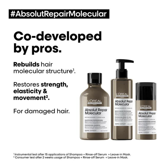 L'Oreal Professionnel Serie Expert Absolut Repair Molecular Shampoo 300ml
