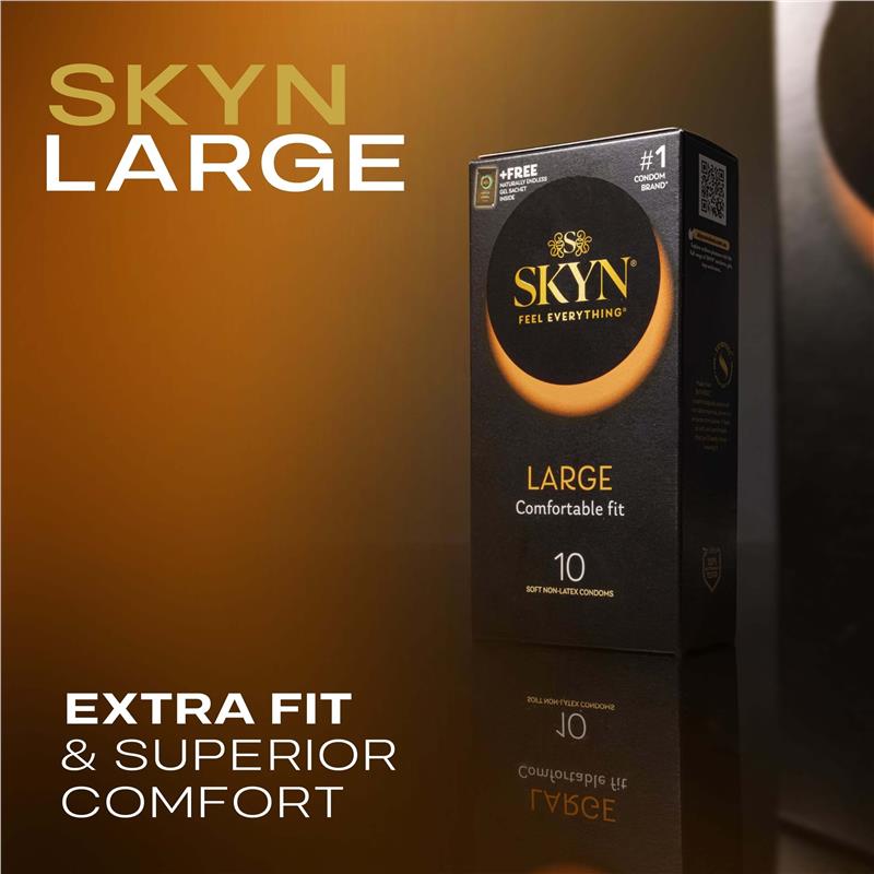 Load image into Gallery viewer, SKYN Large Condom 10 Pack

