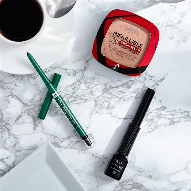 Load image into Gallery viewer, L'Oreal Paris Infallible Grip 24H Matte Liquid Liner 04 Emeraude
