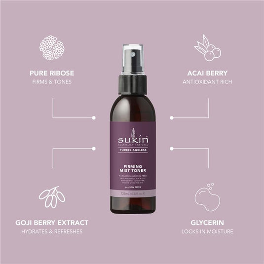Sukin Purely Ageless Firming Mist Toner 125ml