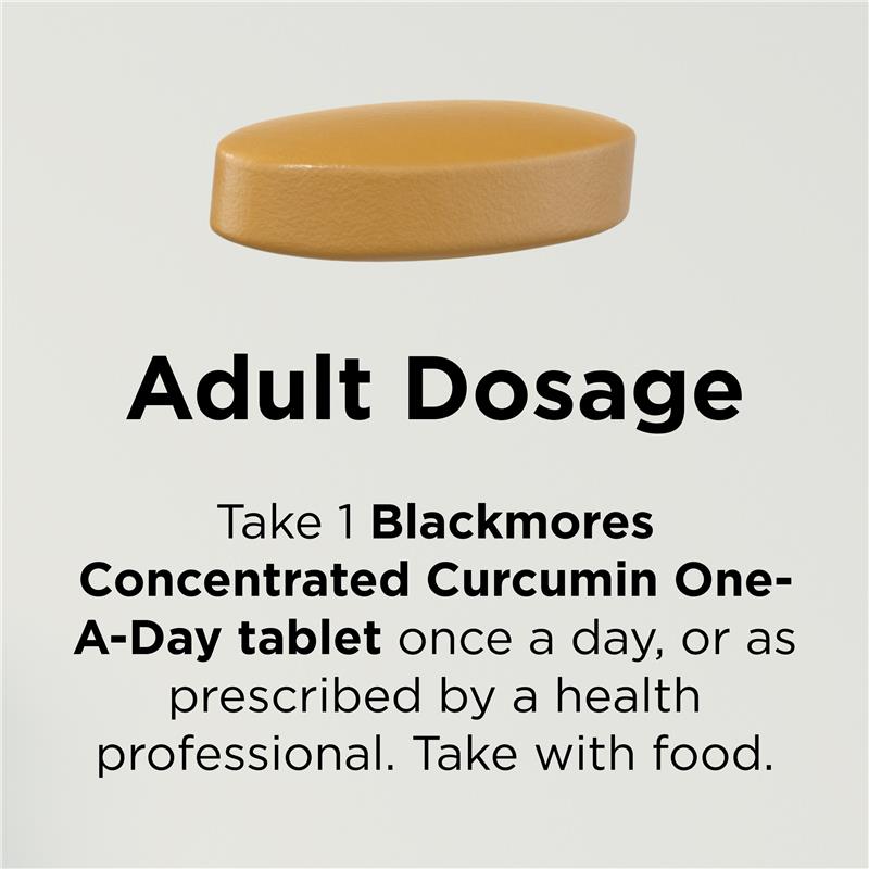 Load image into Gallery viewer, Blackmores Concentrated Curcumin One A Day 60 Tablets
