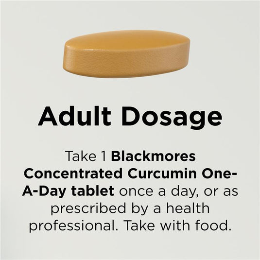 Blackmores Concentrated Curcumin One A Day 60 Tablets