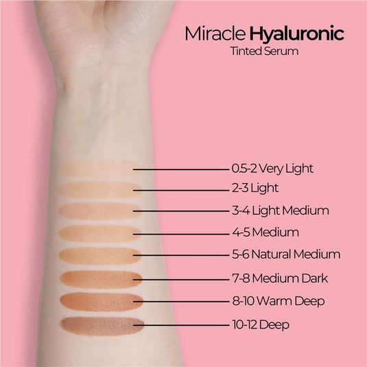 MCoBeauty Miracle Hyaluronic Tinted Serum 3-4 Light/Medium