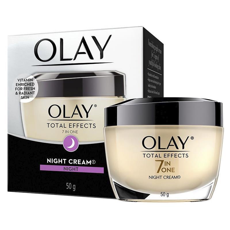Load image into Gallery viewer, Olay Total Effects 7 in One Night Face Cream Moisturiser 50g
