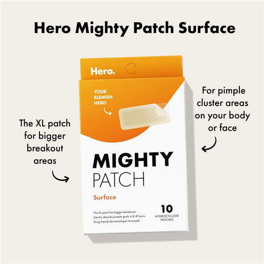 Hero Mighty Patch Surface Pimple Patches 10 pack