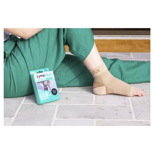 Synxplus Foot & Ankle Sleeve Nude Large