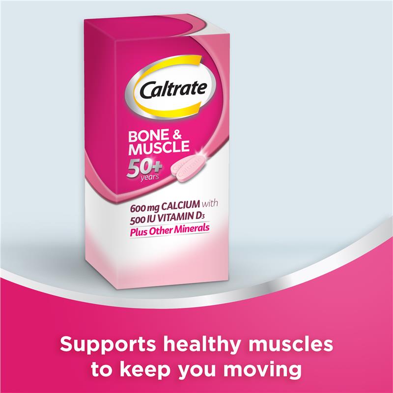 Load image into Gallery viewer, Caltrate Bone &amp; Muscle 50+ 60 Tablets
