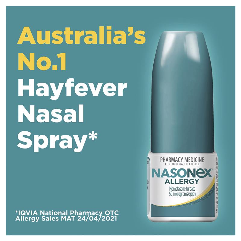 Load image into Gallery viewer, Nasonex Allergy Non-Drowsy 24 Hour Nasal Spray 140 Sprays
