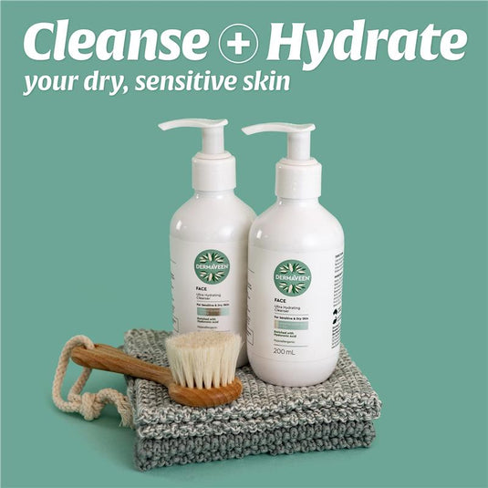DermaVeen Face Ultra Hydrating Cleanser 200ml