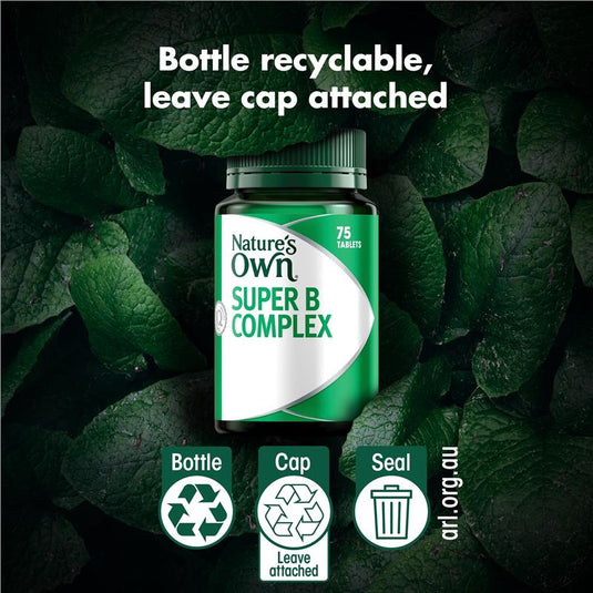 Nature's Own Super B Complex 75 Tablets