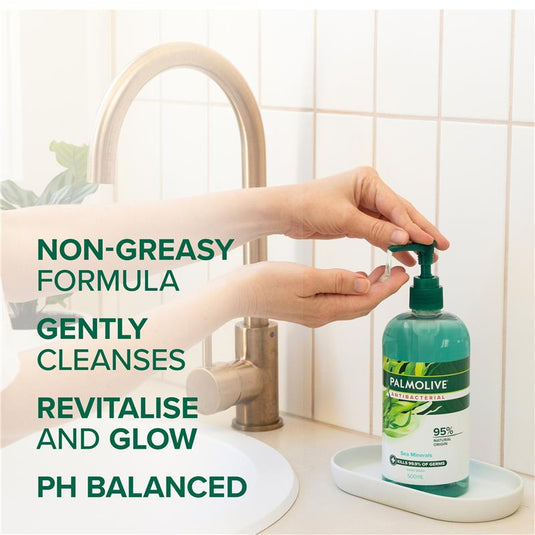 Palmolive Antibacterial Softwash Hand Wash Sea Minerals 500ml
