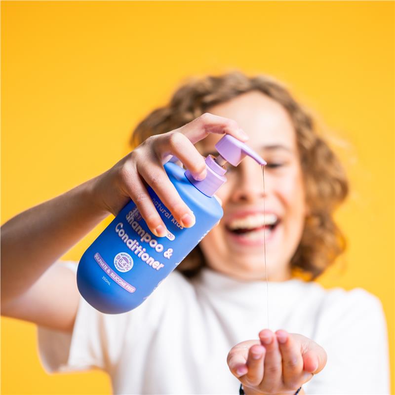 Load image into Gallery viewer, Gaia Natural Kids 2-in-1 Shampoo &amp; Conditioner 350mL
