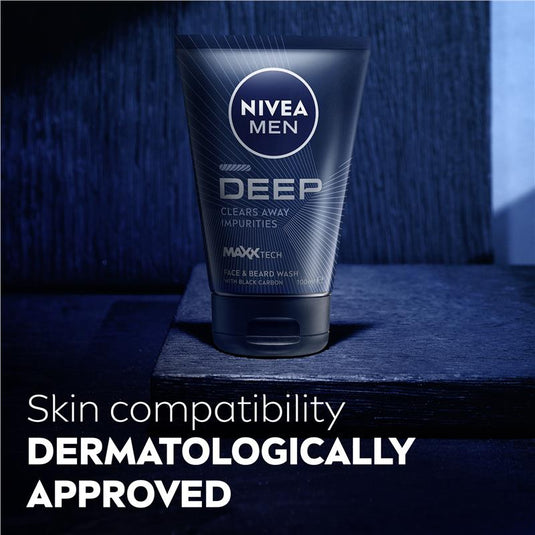NIVEA for Men Deep Face Wash 100ml