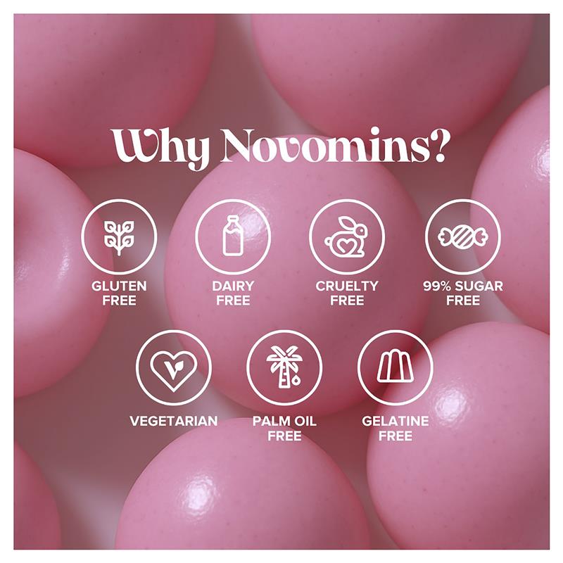 Load image into Gallery viewer, Novomins Calcium &amp; Vitamin D 60 Gummies NEW
