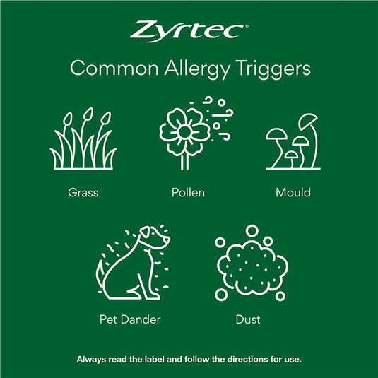 Zyrtec Rapid Acting Relief Antihistamine Hayfever & Allergy Liquid Capsules 42 Pack