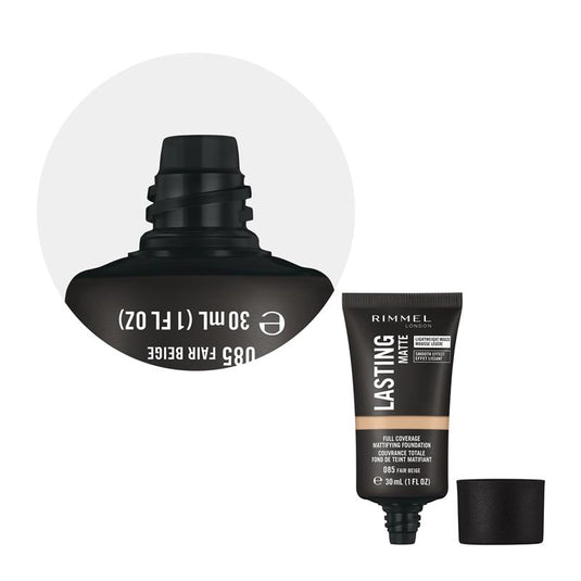 Rimmel Lasting Matte Foundation 085 Fair Beige