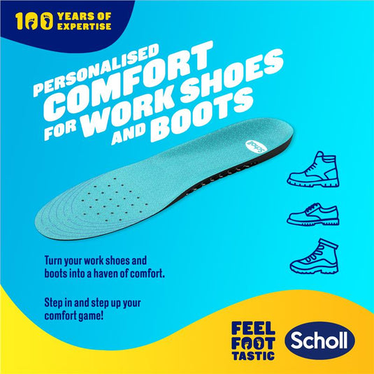 Scholl Gel Activ Insole Work & Boot Small