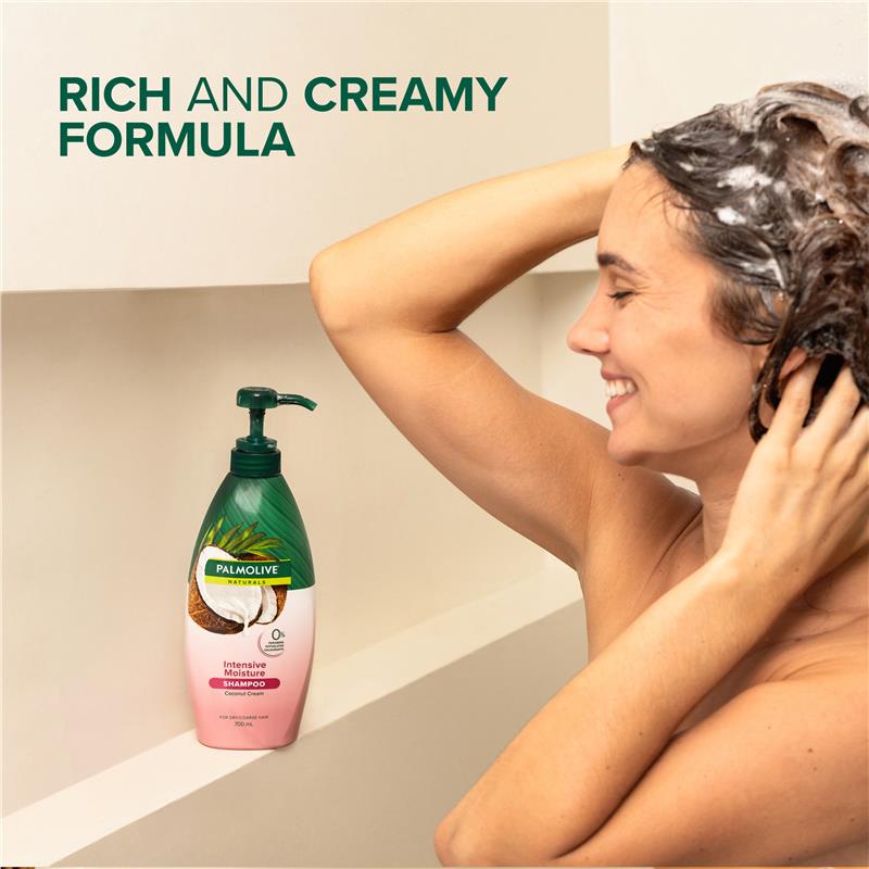 Load image into Gallery viewer, Palmolive Naturals Intensive Moisture for dry/coarse Hair Shampoo Coco cream &amp; Pure milk protein 700mL
