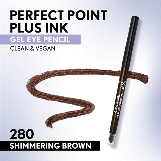 Covergirl Perfect Point Plus Ink Eyeliner 280 Shimmering Brown 0.28g
