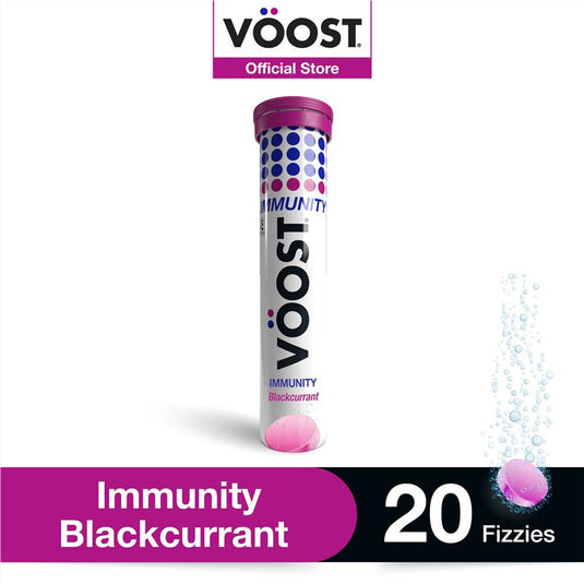 Voost Immunity Blackcurrant Effervescent Tablets 20 Pack