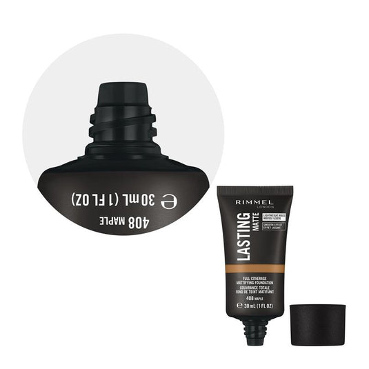 Rimmel Lasting Matte Foundation 408 Maple
