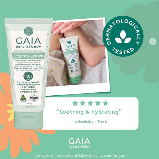 GAIA Natural Baby Eczema Cream 100g