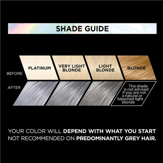 L'Oreal Paris Preference Vivids Permanent Hair Colour 10.112 Soho (Silver Grey)