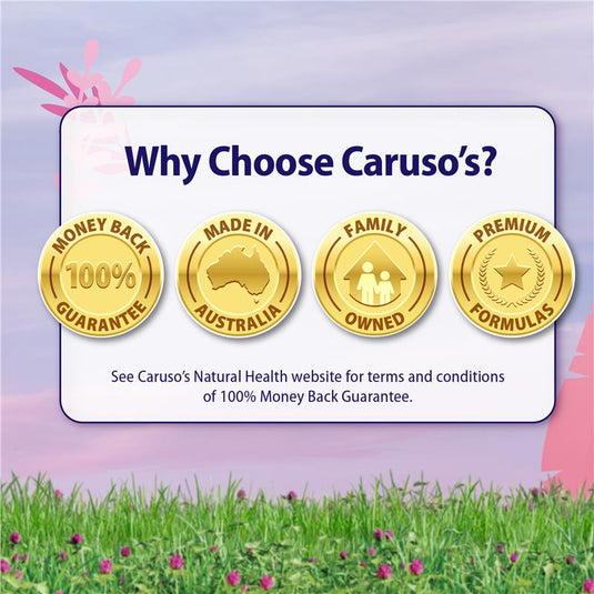 Carusos Probiotic Vaginal Care 60 Capsules