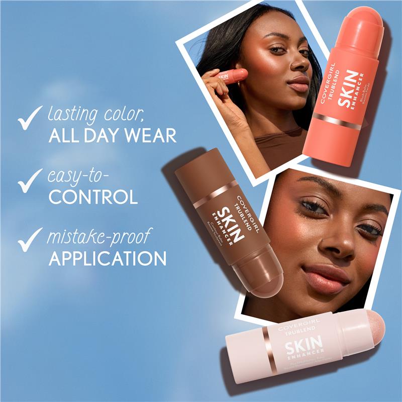 Load image into Gallery viewer, Covergirl Trublend Skin Enhancer Blush 220 Nude Flush
