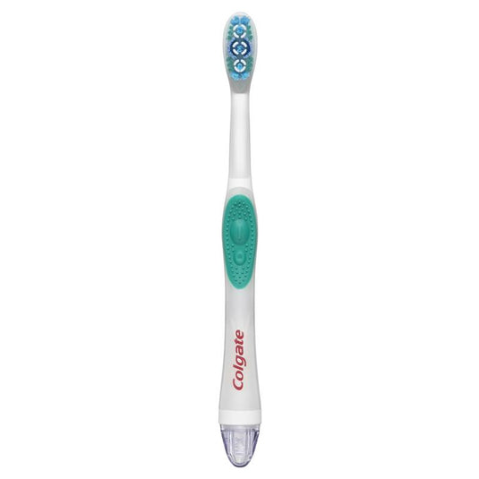 Colgate 360 Optic White Power toothbrush Medium with vibrating & polishing bristles