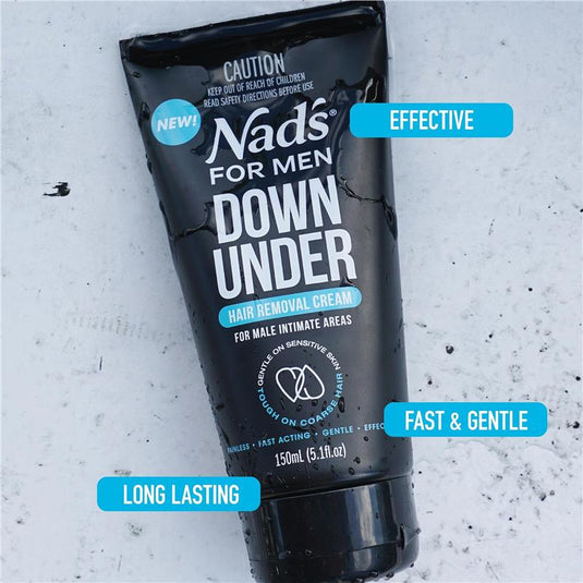 Nad's for Men Down Under Hair Removal Cream 150ml