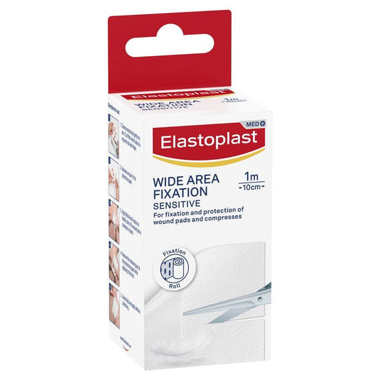Elastoplast Sensitive Wide Area Fixation Tape 1mx10cm