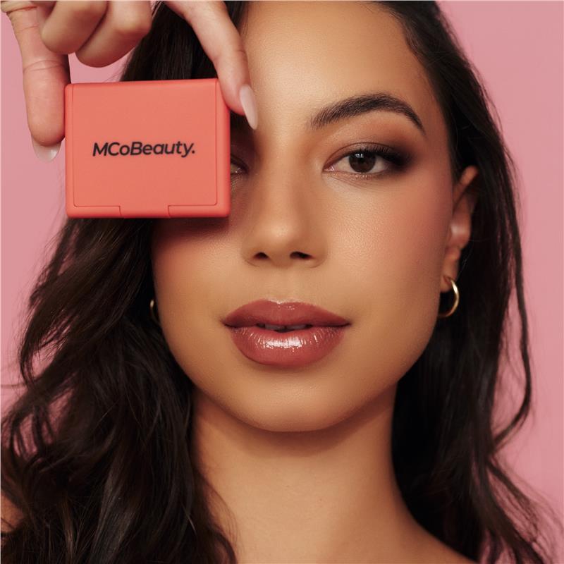 Load image into Gallery viewer, MCoBeauty Soft Touch Powder Blush Lava Deep Peach
