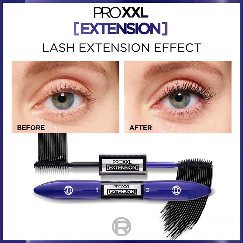 Load image into Gallery viewer, L'Oreal Paris Pro XXL Extension Mascara Black
