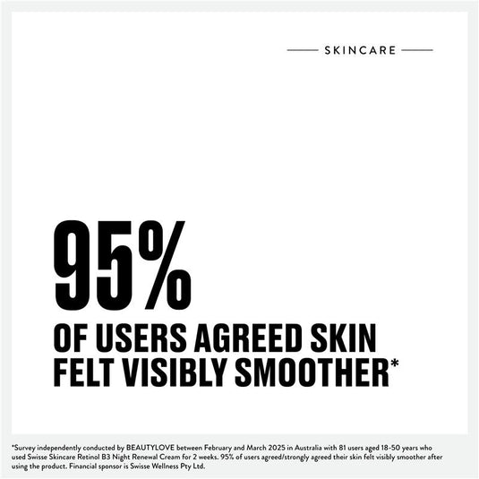 Swisse Skincare Retinol B3 Night Renewal Cream 50g