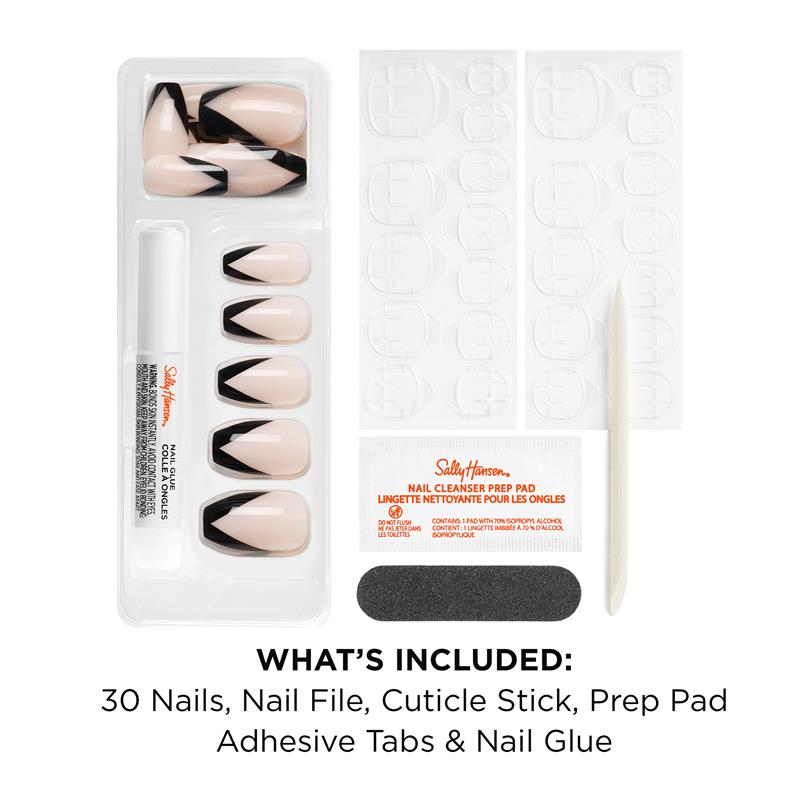 Load image into Gallery viewer, Sally Hansen Salon Effects Perfect Press-On French Twist 30 Pieces
