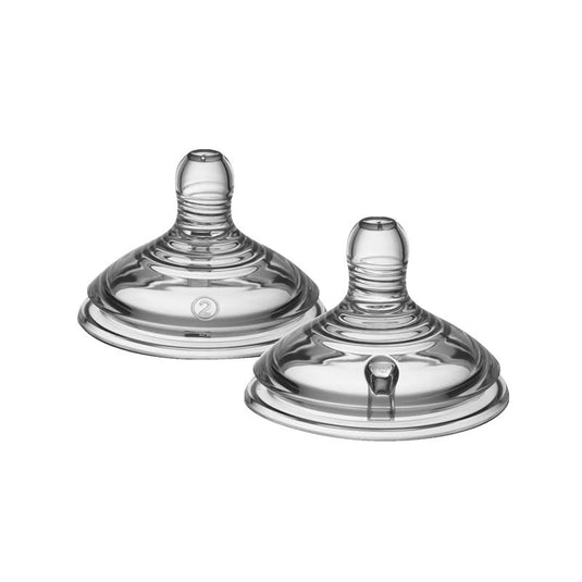 Tommee Tippee Natural Start Medium Flow Teats 2 Pack