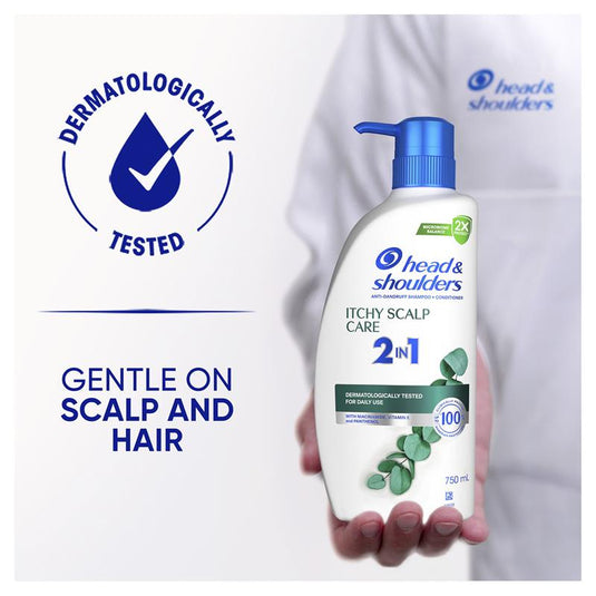 Head & Shoulders Itchy Scalp Care 2in1 Shampoo + Conditioner 750ml