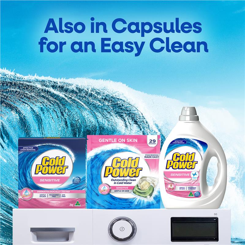 Load image into Gallery viewer, Cold Power Sensitive Pure Clean Laundry Detergent Liquid 2L
