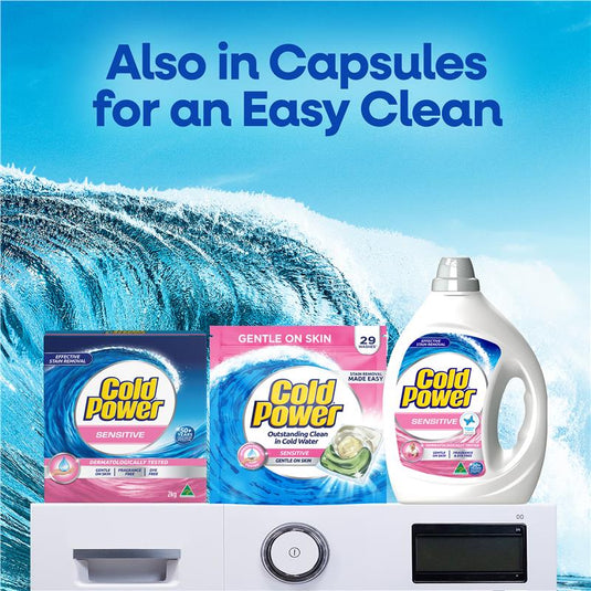 Cold Power Sensitive Pure Clean Laundry Detergent Liquid 2L